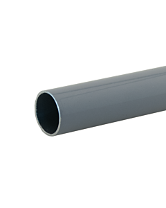 Transair aluminium grey pipe 1003 - 40 mm x 3,00 meter